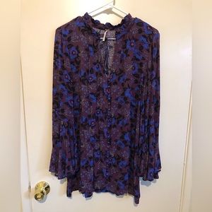 Free People Floral Mystical Tunic Dress